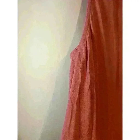 Splendid Maren Sleeveless Shift Dress Small Pink V-Neck Short Relaxed Fit - Picture 6 of 13